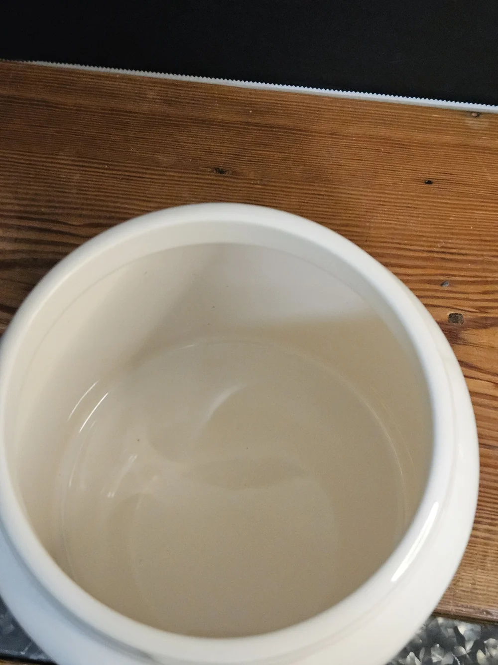 Rae Dunn White Ceramic 'Bone Appétit' Canister